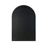 24x32 Inch Black Metal Framed Arched Bathrrom Mirror for Wall. W2203P303822
