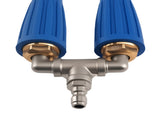 Dual Turbo Nozzle Pressure Washer 4000PSI Pressure Washer 304SS Twin Head Design 78324995