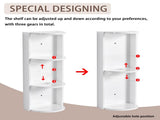 12" Bathroom Wall-Mounted Storage Rack, Float Mounting Design, W999P277165