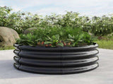 32.08"*11.4" Tall Round Raised Garedn Bed,Metal Raised Beds for Vegetables, Outdoor Garden Raised 19669079