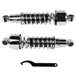 Pair 11.75" Chrome Rear Shocks Fit for Harley Sportster XL 883 1200 1979-2012 FXR 1982-1994 Street 70673924
