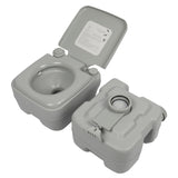 ZUN 20L Portable Removable Flush Toilet with Double Outlet（Same as 44809271/81036718 ） 19150416