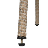 3-piece Outdoor Chair&Table Set Chat Set 2-person Rattan Seating Group with Two Swivel Chairs and a N719P234190N