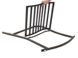 Flat Tube Single Rocking Chair Bronze Color 75081666