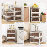 3-Pack Stackable Storage Bins 18.5'' x 14'' x 9.5'' 65778071