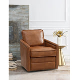 Brown Swivel Accent Chair B062P209162