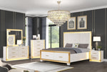 ZUN Contemporary Style 6-Drawer Dresser Made with Wood & Gold Finish B009P152664