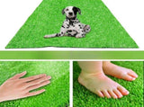 3ft x 16ft Premium Artificial Turf Mat with Drainage Holes. Thick Fake Grass with Rubber Backing, 46529780