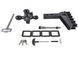 Adjustable Trailer Hitch with Hook, Tri-Ball 17000 LBS 95970833