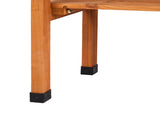 Outdoor Garden Potting Bench Table, Wooden Horticulture Planting Worstation with Metal Tabletop, 2 57354532