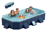 3.0m PVC folding pool bathes and cools in summer, suitable for outdoor patio beach W2710P330787