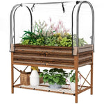 ZUN Garden Bed、 Galvanized Planter 35866731