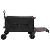 Foldable Wagon with Extended Tailgate, Extra Long Extender Wagon Cart,Beach Wagon Cart Heavy Duty W2932P289382