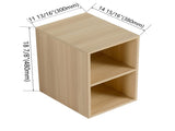 12 Inch Small Wall Mounted Storage Shelves, Bathroom Storage, Plywood, American White Oak W999P317924