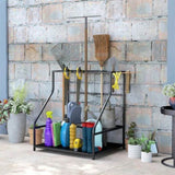 3-Tier Garden Tool Organizer with Hooks 86103171
