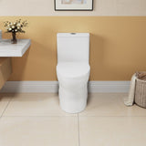 1.1/1.6 GPF Elongated Comfort Height Floor Mounted One-Piece Toilet, CUPC Certified, WaterSense B2724P248739