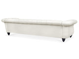 84.65" Rolled Arm Chesterfield 3 Seater Sofa W68061097