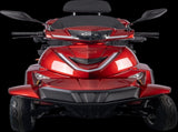 HS4W-A1R-N Heavy Duty 4 Wheel Mobility Scooters, Red Color W3787P445982