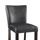 Cappuccino and Black Bar Height Stool B062P153484