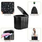 Portable Camping Toilet for Adults -Portable Folding Toilet with Lid,with Lid Carry Bag 1 Roll 24152828