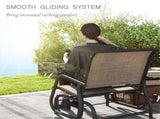 2PCS Outdoor Glider Chair 83597395
