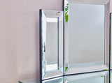 W 31 inch X H 20 inch Mountain shaped Folding vanity mirror Widely used in homes and offices, W100535592