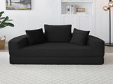 Convertible sofa couch bed,multi-functional,circular bed,adjustable Futon sofa ,No Assembly W2677P487204