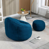 Bedding Bean Bag Sofa Chair High Pressure Foam Bean Bag Chair Adult Material with Padded Foam W1996130769