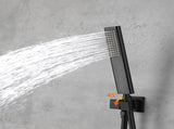 Male NPT Matte Black System, Faucet Set for Bathroom Fixtures with 10 Inch Rain 24419739
