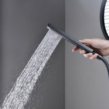 Single Handle Freestanding Tub Filler Floor Mount Bathtub Faucet with Handheld Shower W1932P172284