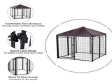 Dog Kennel, Welded Wire Heavy Duty Dog Run, Dog Kennel Outside 32837832