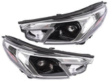 2PCS Headlight Headlamp Assembly LED W/O AFS Front Left Right 84001SJ370 84001SJ360 for 2022-2024 76049918