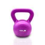 ZUN Kettlebell Sets, Strength Training Kettlebells Weight Set for Women, Vinyl Coated Kettle Bell for 36685825