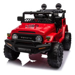 ZUN Licensed TOYOTA FJ Cruiser,12V Kids ride on car 2.4G W/Parents Remote Control,electric car for W1396107513