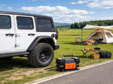 10.6CFM Dual-Cylinder Air Compressor, 12V 150PSI Heavy Duty Portable Tire Inflator with Digital 53945976