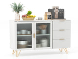 33.5-Inch Versatile Multi-Functional Storage Cabinet, Ideal for Kitchen/Dining Room/Living Room 83662750