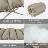 NEW 2PCS Set Outdoor Lounge Chair Cushion Replacement Patio Funiture Seat Cushion Chaise Lounge W419P269435