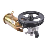 Power Steering Pump w/Pulley Reservoir Replacement for Toyota Echo Yaris L4 1.5L 44310-52090 22002857