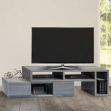 ZUN Adjustable TV Stand Console for TV's Up to 65" 58416701