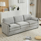 89" Cozy Upholstered 3-seater Sofa Oversized Comfy Cloud Sofa Double 3-seater Sofa Plush N719P251497R