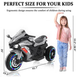 Motorcycle for Kids, 12V Electric Ride On Motorcycle for Brithday Gifts, Kids Motorcycle with LED 98669689