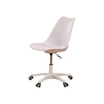 ZUN Armless Office Chair,Ergonomic Small Computer Desk Chair with Wheels,Adjustable Rolling Chair, W2533P171799