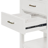 24'' Vanity with Top Sink, Modern Storage Cabinet with 2 Drawers, Single Sink N710P182935K