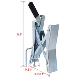 Quick Locking Chock,Axel-Chock Wheel-Stabilizer for RV, Trailer, Camper - Universal Quick-Lock 59574502