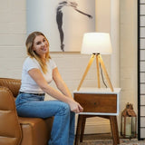 High Quality Hotel European Modern Bed Side nightstand Decorative Led Table/desk Lamp, Birch Three B183P315121