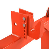 3 Pt Quick Hitch Adapter For Category 1 & 2 W/ Adjustable Bolt Tractor 3000lb,Orange 92087500