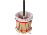 Fruit Wine Press - 100% Nature Apple&Grape&Berries Crusher Manual Juice Maker for Kitchen, Solid 08786326