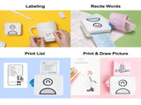 Poooli L1 Mini Portable Inkless printer 203DPI Bluetooth Connection Journal Crafts Travel Photos 84060565
