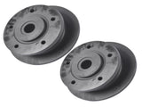 2Pcs Front Wheel Brake Hub Rotor Disc Replacement for John Deere Gator HPX 4x4 615E 815 620i 850D 01996779