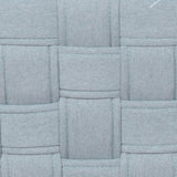 Light Teal Coffee Table with Knitting Texture Base B062P209114